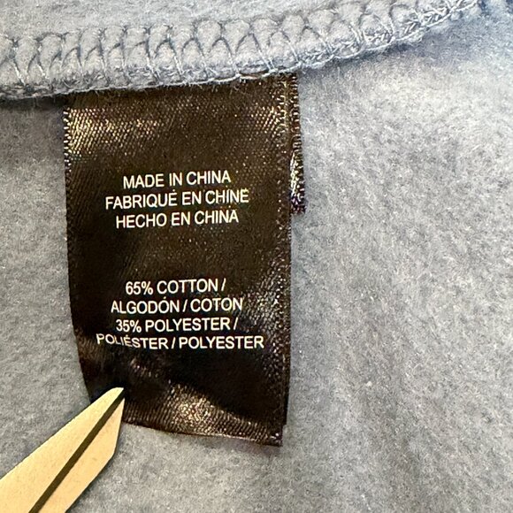 Kenneth Cole Crewneck Sweatshirt Mens XL Blue City Dweller Logo Fleece NWT - Picture 10 of 13